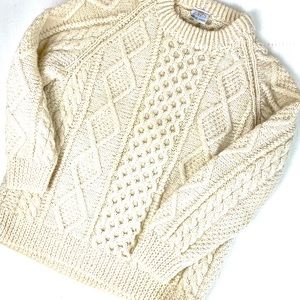 Bonner of Ireland Genuine Irish Knit Sweater Sz xl